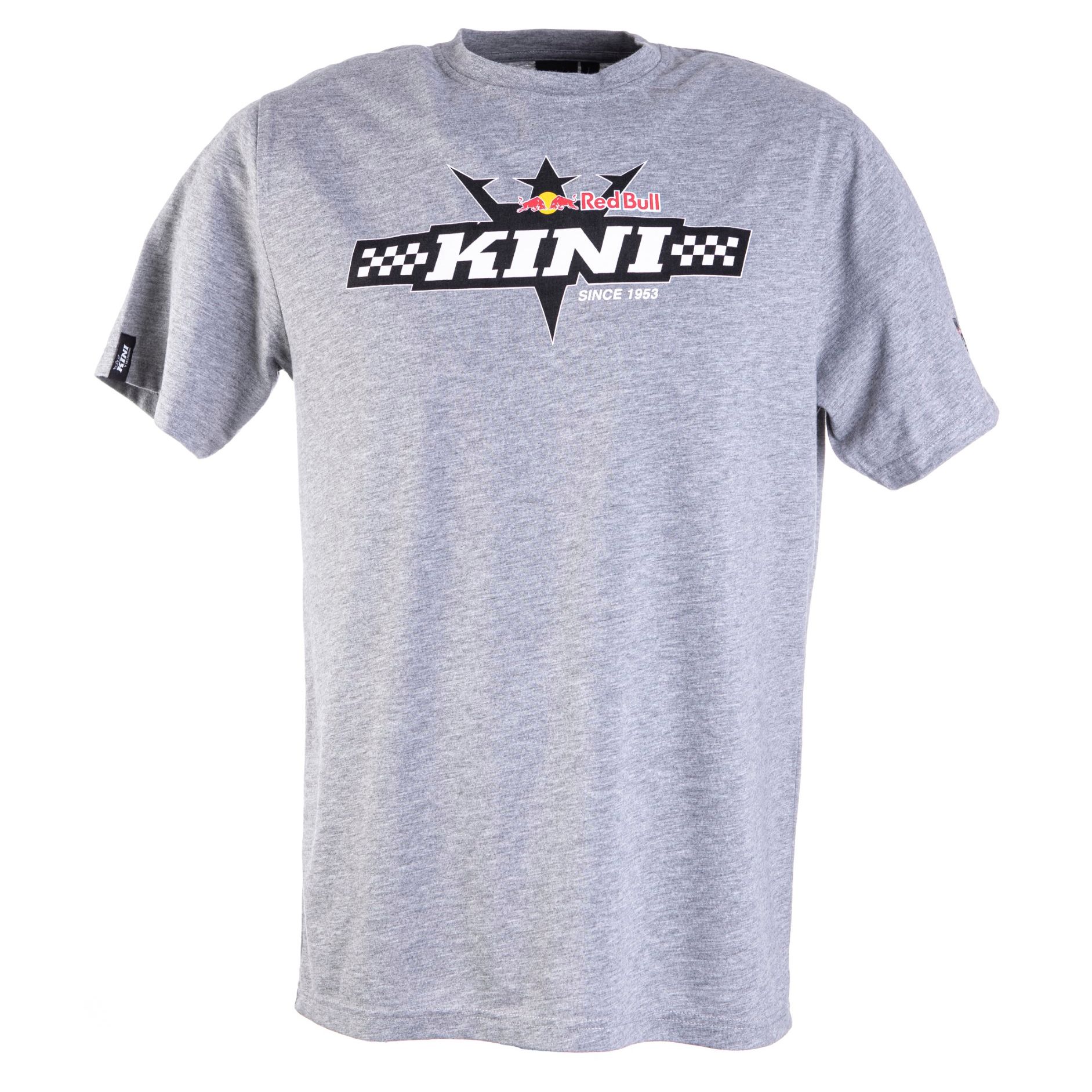 Image of T-Shirt manches courtes Kini Red Bull FINISH FLAG GREY
