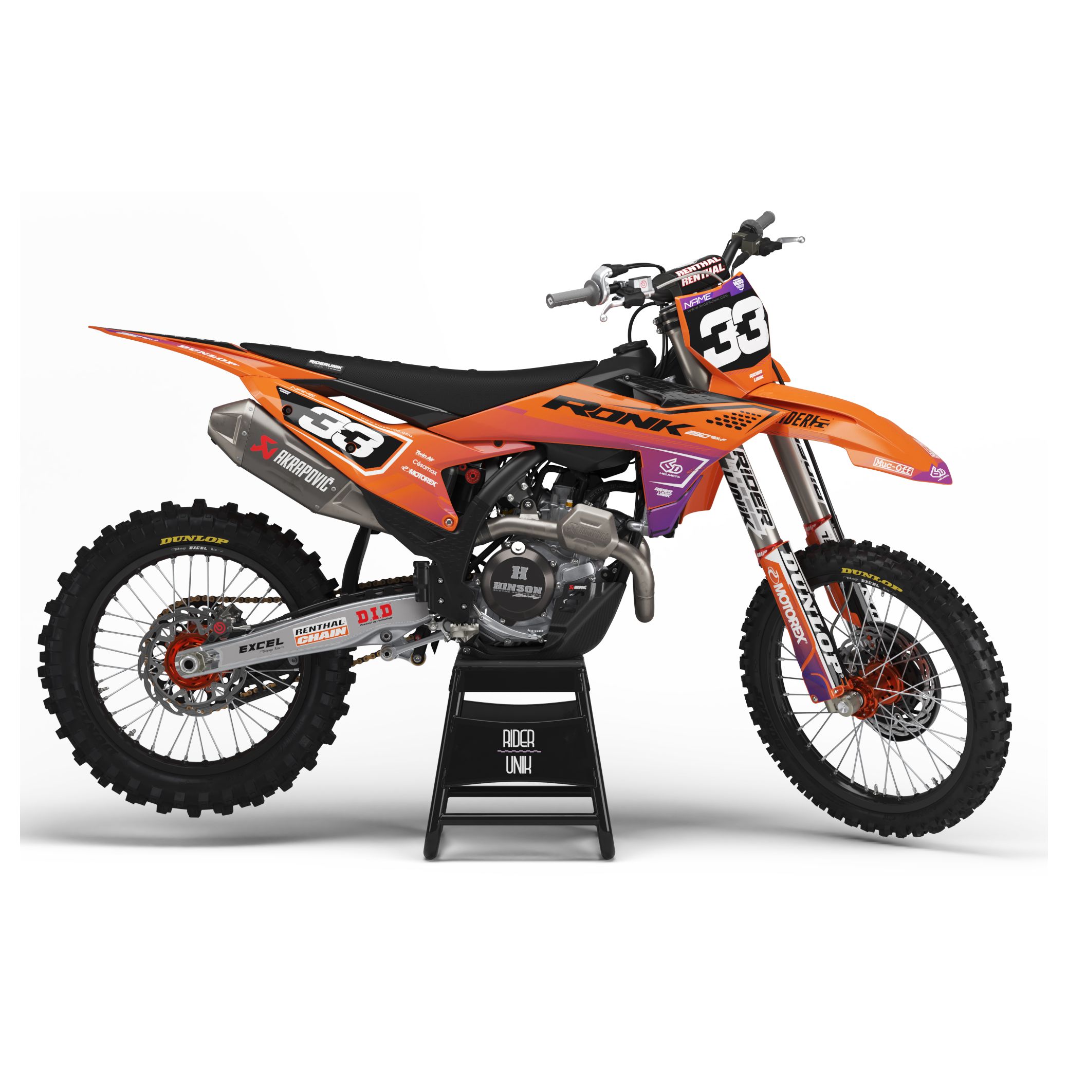 Kit déco RiderUnik TALK
