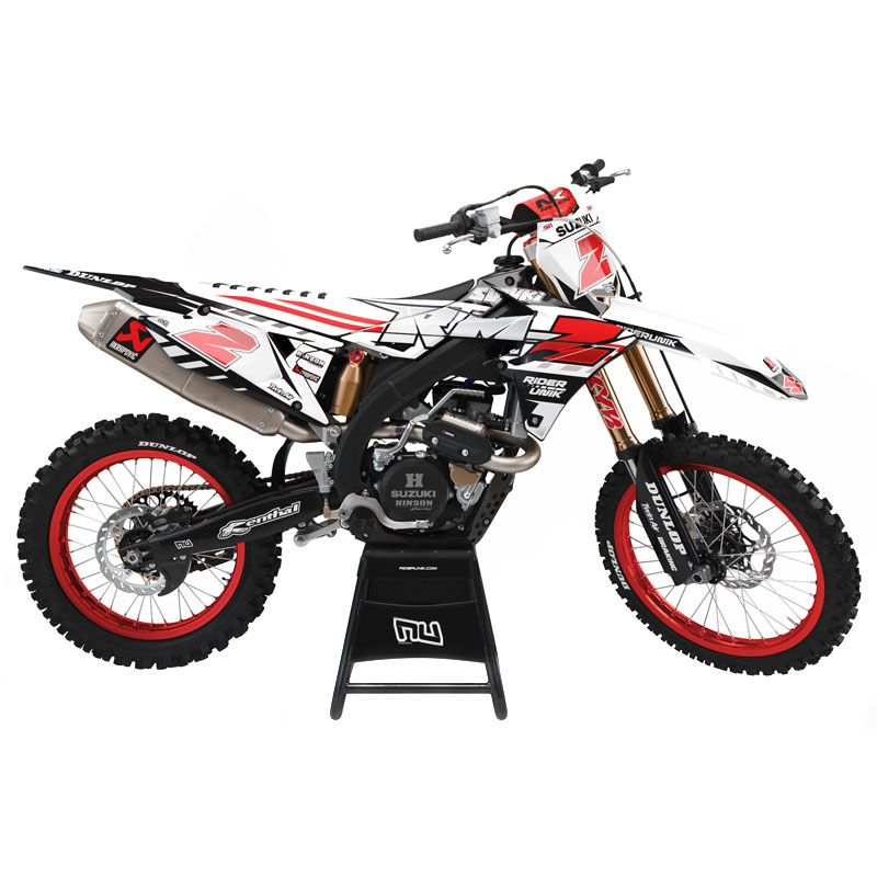 Kit déco RiderUnik GRAF WHITE