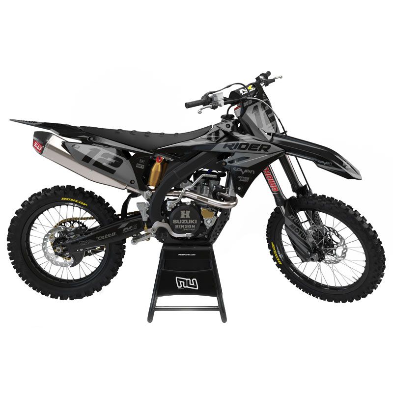 Kit déco RiderUnik RIDER GREY