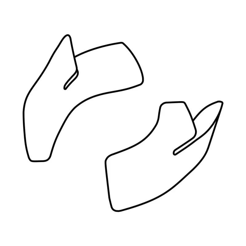 Mousses de joues ROOF RO32 DESMO 3