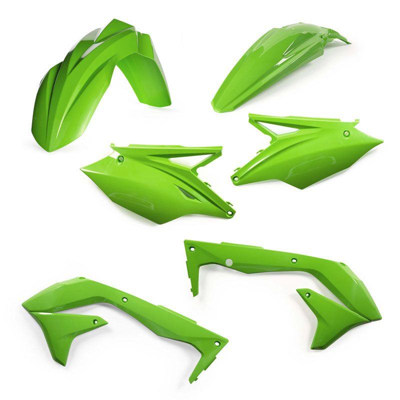 Kit Plastiques Acerbis Full Couleur Vert