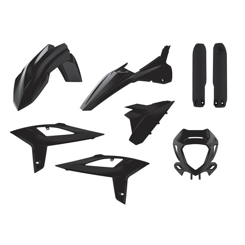 Kit plastiques Polisport COULEUR NOIR