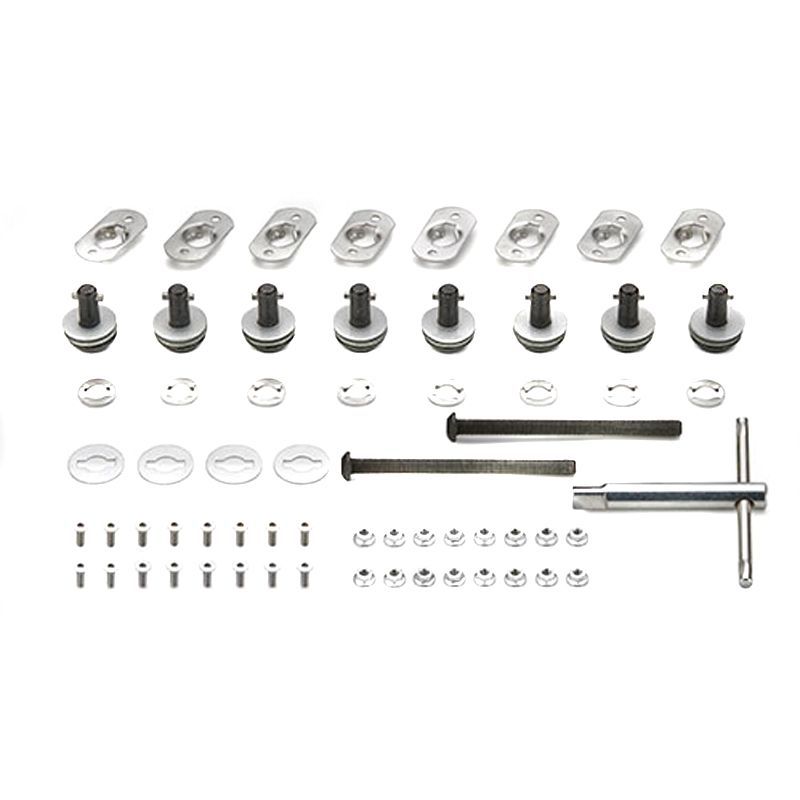 Kit de fixation Kappa conversion des supports latéraux en supports latéraux pour valise à démontage