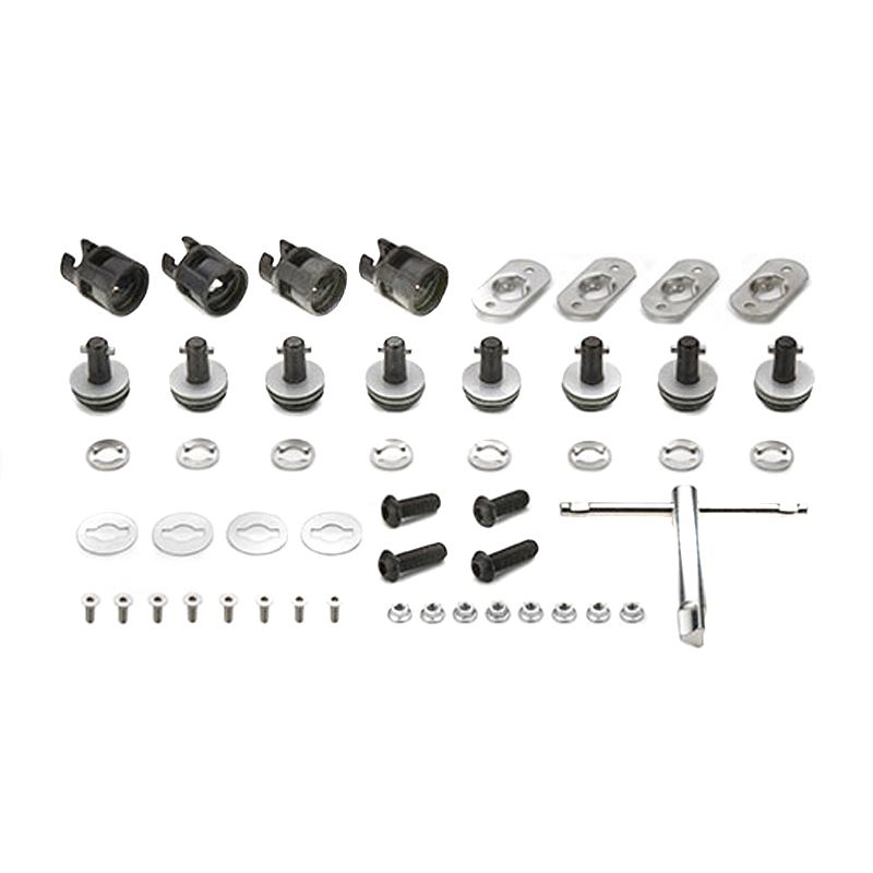 Kit de fixation Givi RAPID RELEASE pour conversion des supports latéraux en supports latéraux à démo