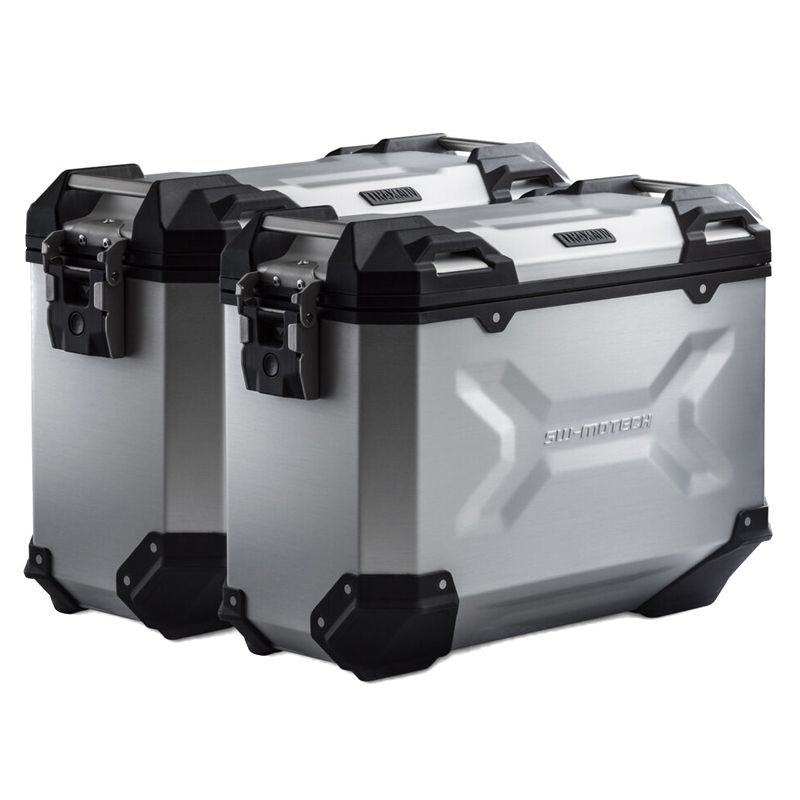 Valise SW-MOTECH KIT COMPLET TRAX ADVENTURE GRIS 37/37 L