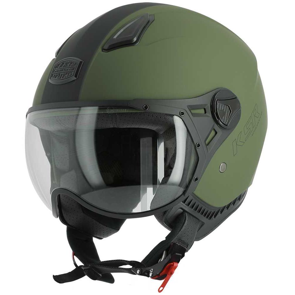 Casque Astone Ksr 2 Military Casque Jet Motoblouzcom