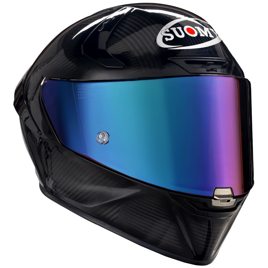 Image of Casque Suomy SR-GP - CARBON GLOSSY