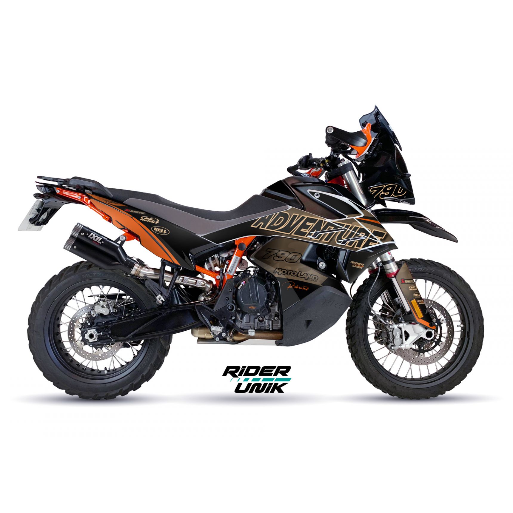 Kit déco RiderUnik adventure desert