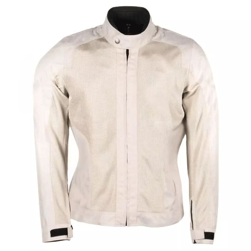 HELSTONS Blouson Moto Helstons STONER AIR LADY — argent