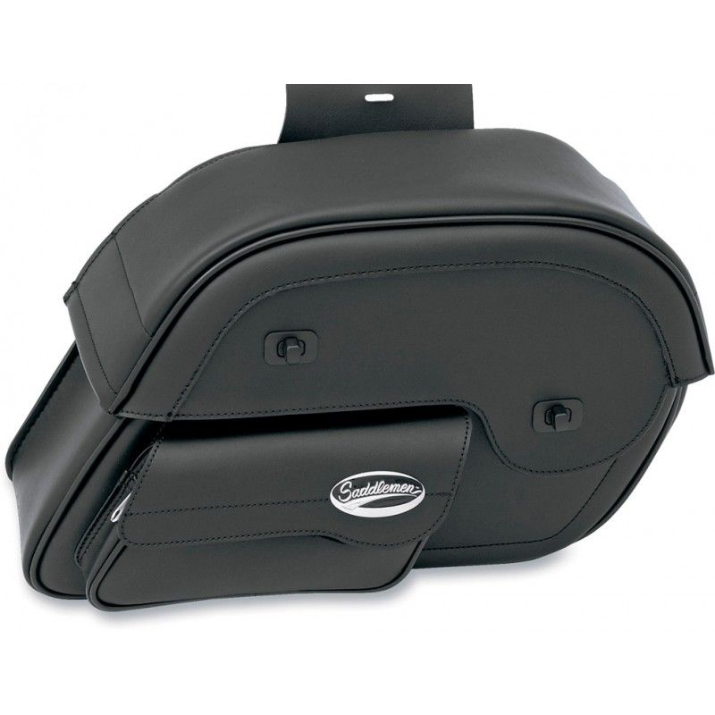 Image of Sacoches cavalières SADDLEMEN CRUIS'N SLANT FACE POUCH SADDLEBAGS LARGE