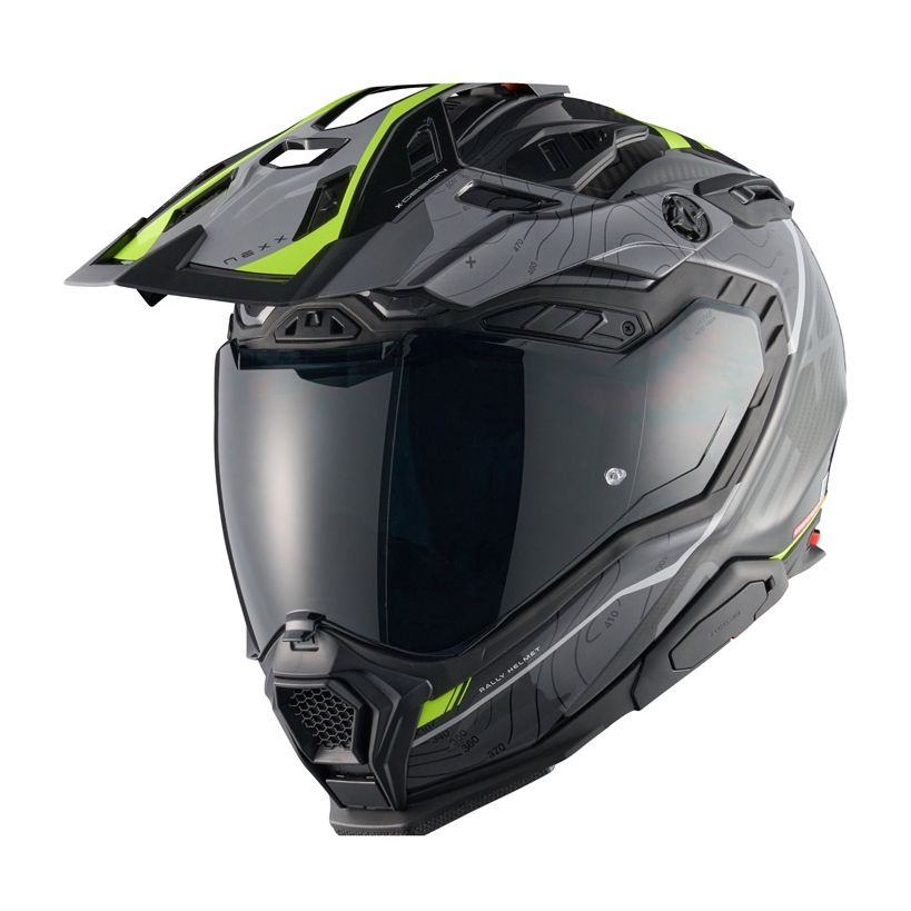 NEXX Casque intégral Nexx X.WED3 - FURKA — gris et jaune