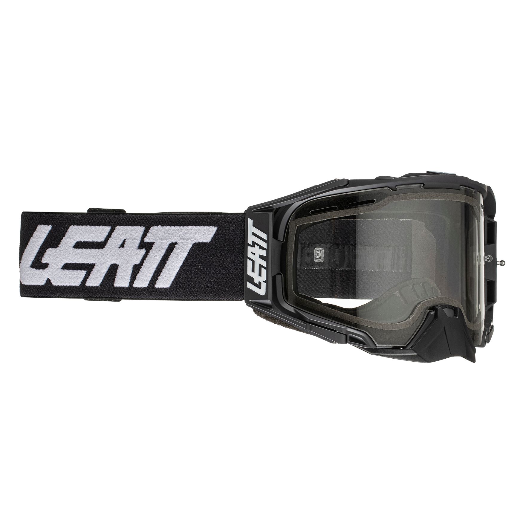 Image of Leatt Velocity 6.5 Enduro Graphene Lunettes de motocross transparent unique taille