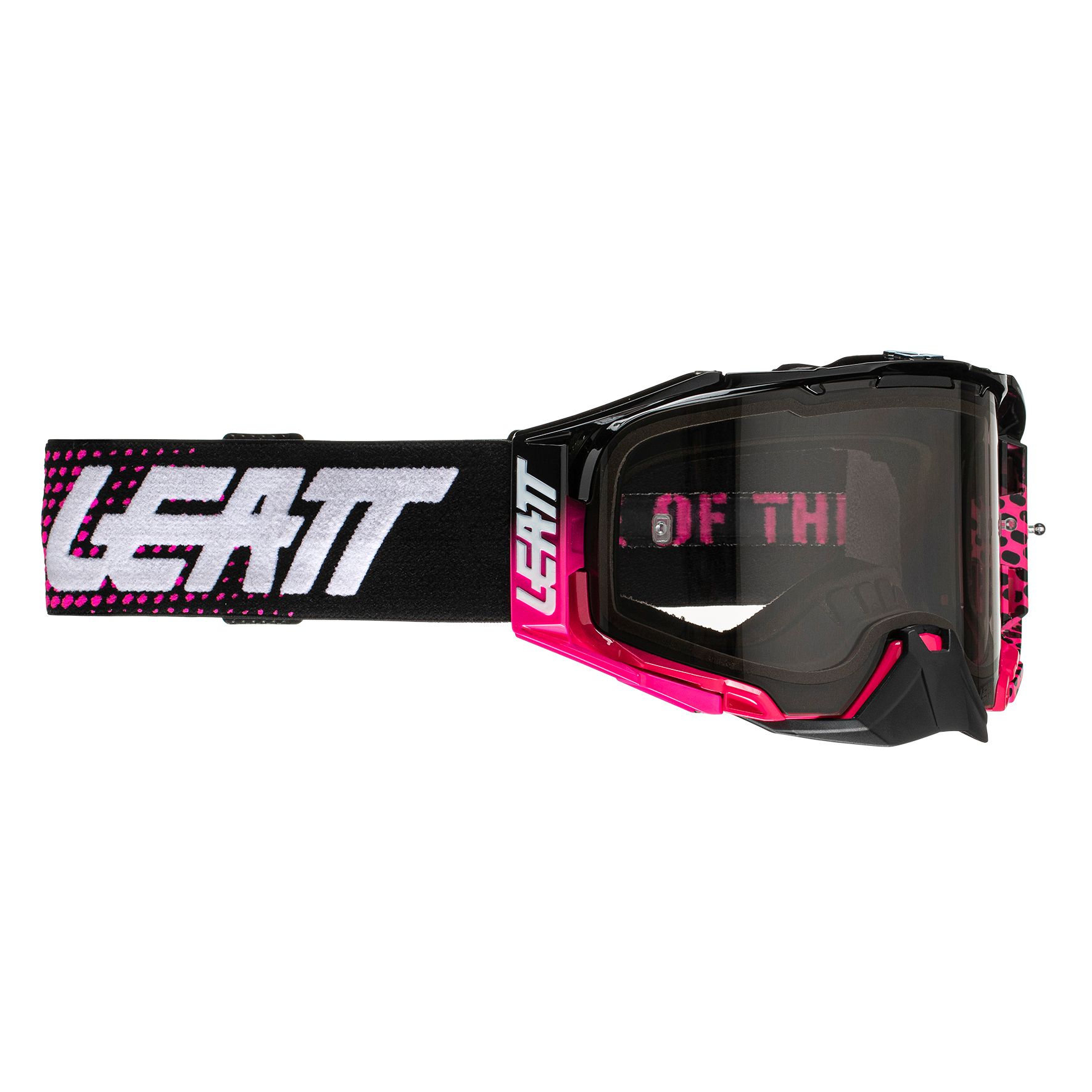 Image of Leatt Velocity 6.5 Neon Lunettes de motocross Rose unique taille