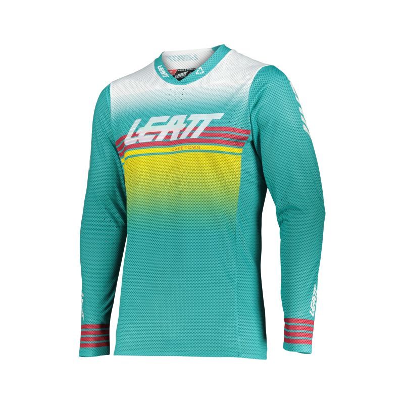 Maillot cross Leatt 5.5 ULTRAWELD - AQUA 2022