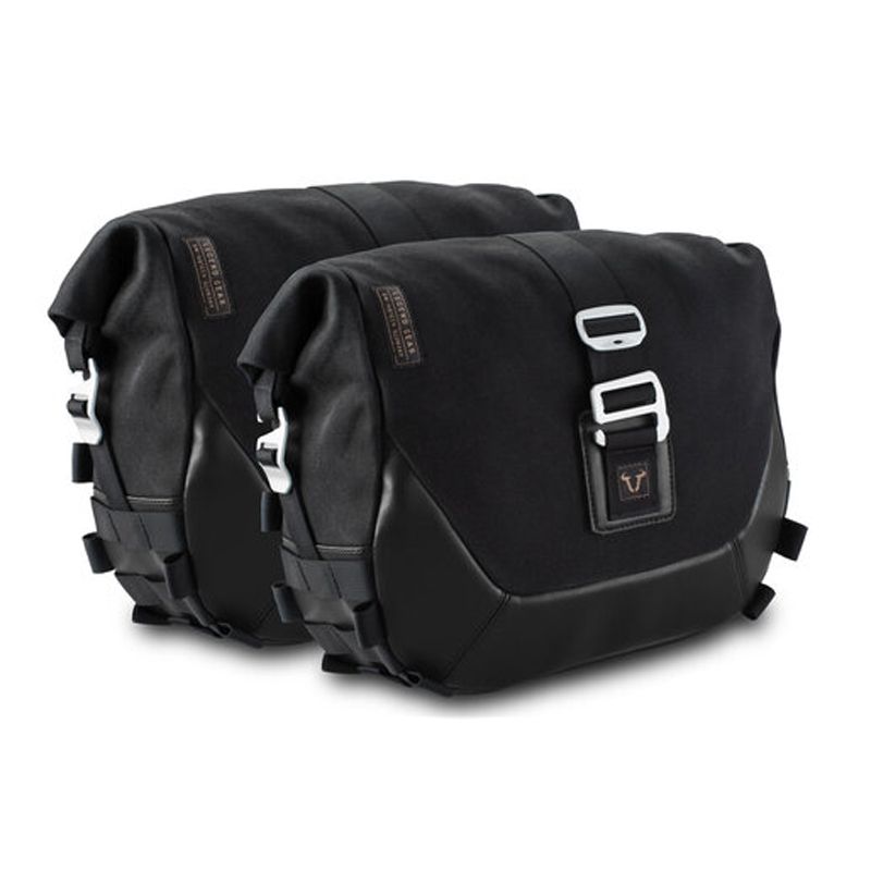 Sacoches cavalières SW-MOTECH LEGEND GEAR BLACK EDITION (2 x 9.8 litres) AVEC SUPPORT