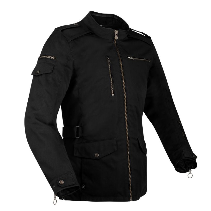 Blouson Homme Léger Polyvalent - Parka Détente, Style Aviateur Col Montant Pour Toutes Saisons (hiver, Printemps, Automne)