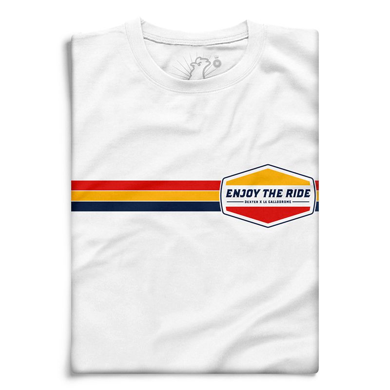 Image of T-Shirt manches courtes Le Gallodrome ENJOY THE RIDE