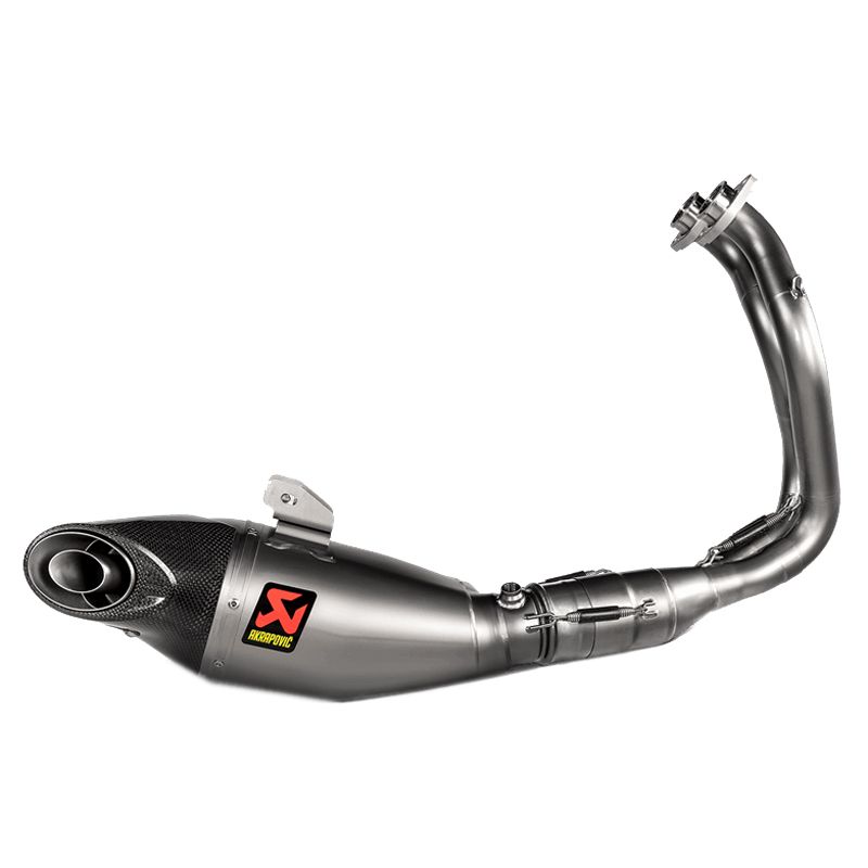 Ligne Complète Akrapovic Racing titane Embout carbone
