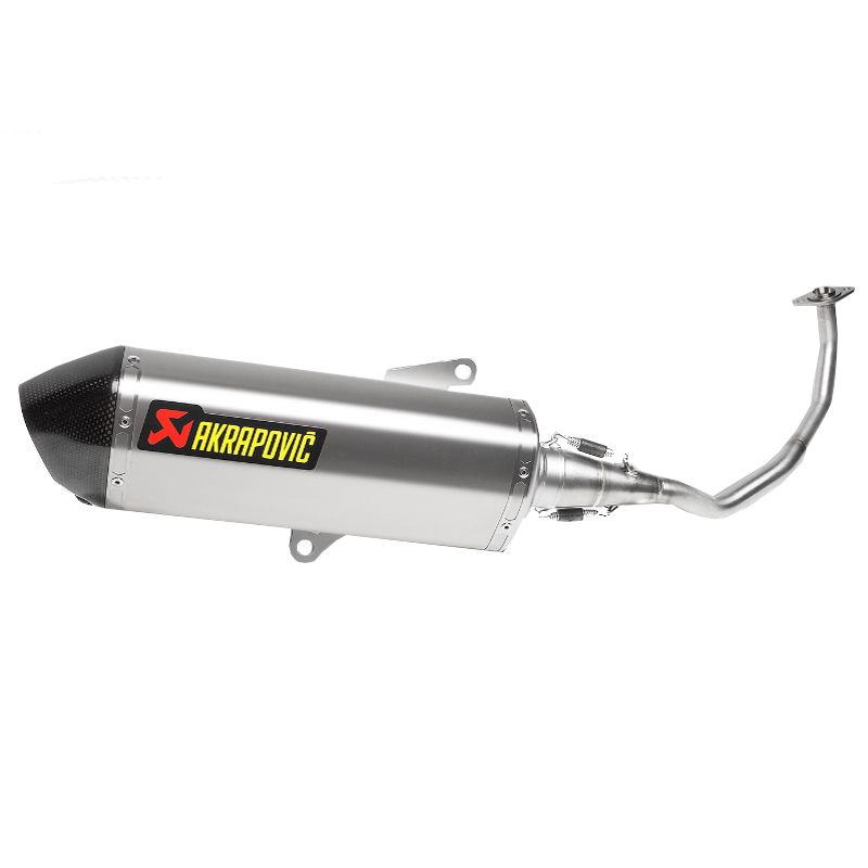 Image of Ligne Complète Akrapovic LINE INOX embout carbone