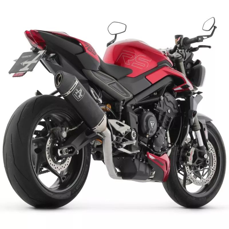 Ligne Complète Arrow Veloce Dark Racing - Collecteur Acier