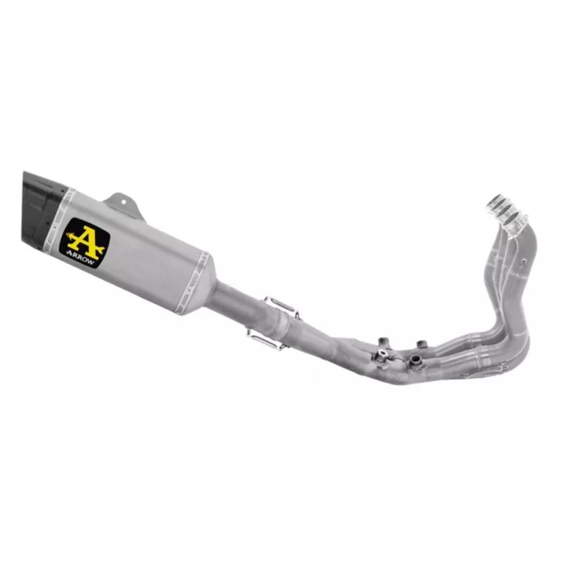 Ligne Complète Arrow Pista Titane - Collecteur Titane