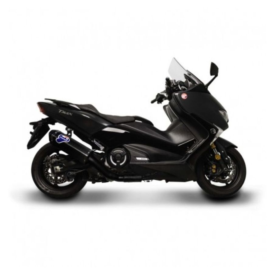 Ligne Complète Termignoni 2-1 BLACK EDITION COLLECT. INOX NOIR & SILENCIEUX FULL CARBONE