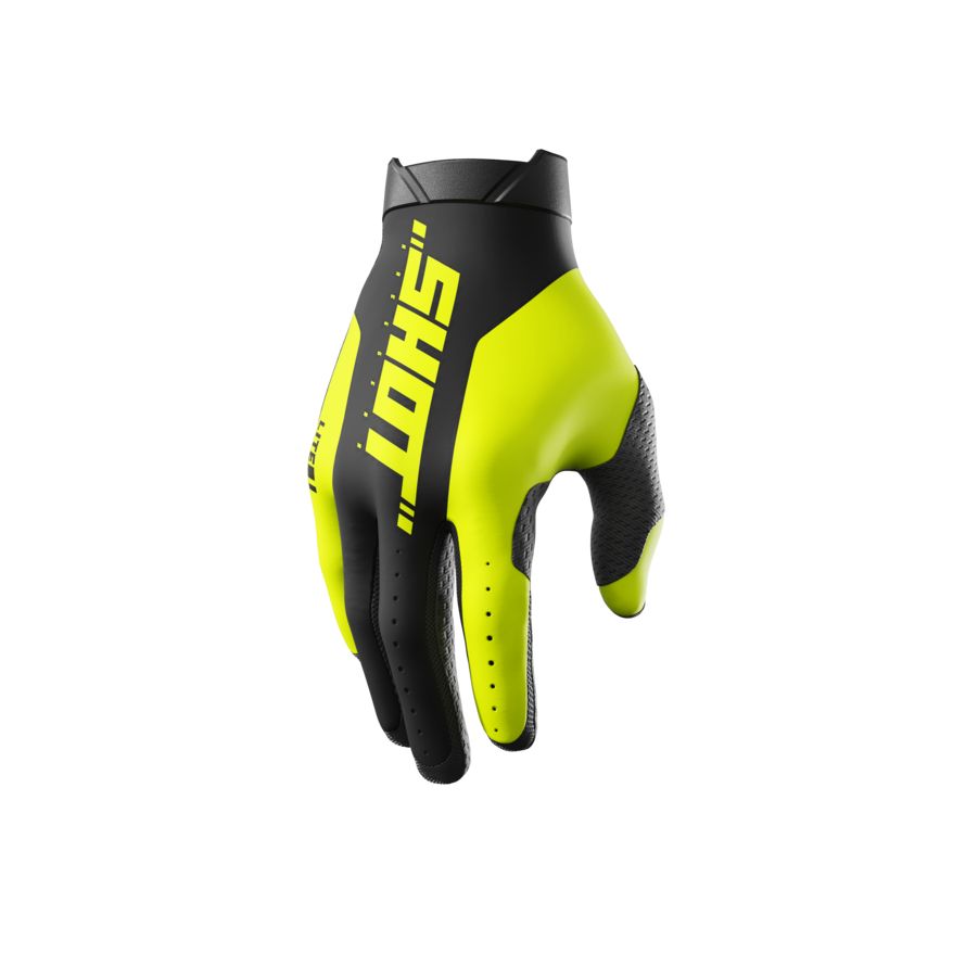 SHOT Gants cross Shot LITE - PRO 2025 — jaune