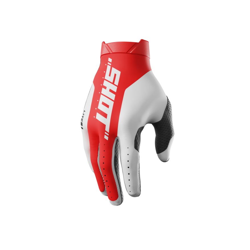 SHOT Gants cross Shot LITE - PRO 2025 — rouge