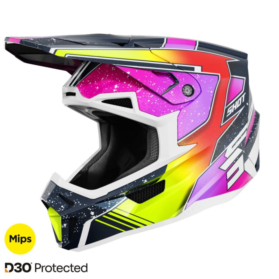 Casque cross Shot LITE - RACING 2025