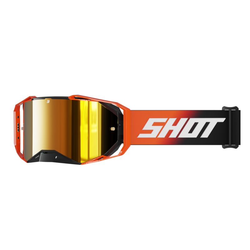 SHOT Masque cross Shot LITE - SOLID 2025 — orange