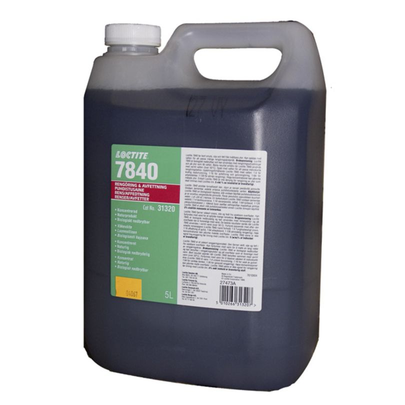 Dégraissant Loctite 7840 pour fontaine de nettoyage - 5L