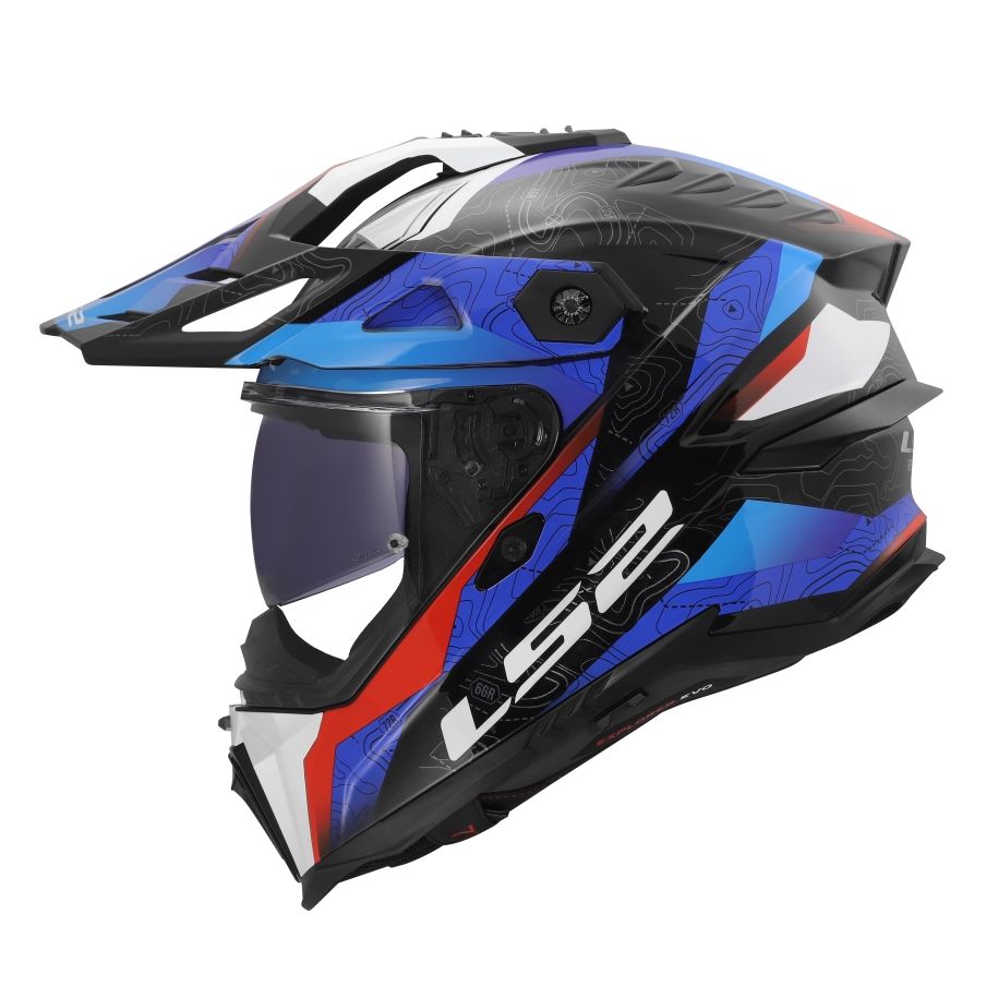 Casque intégral LS2 MX707 EXPLORER EVO NIVRA
