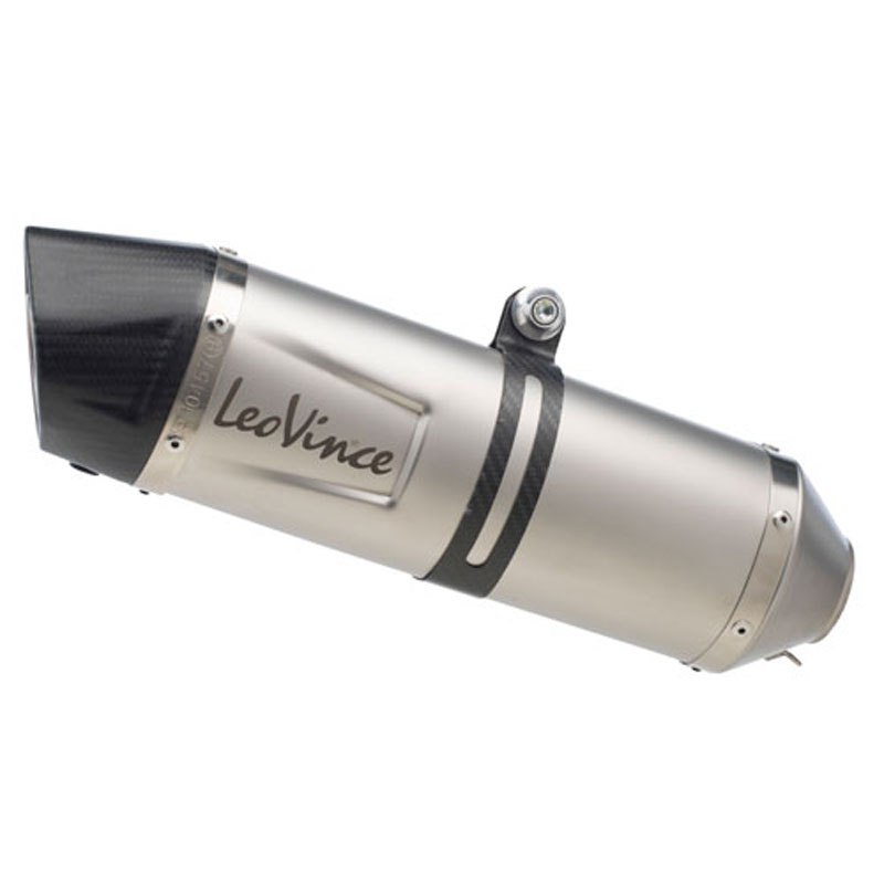 Silencieux Leo Vince Lv one embout carbone