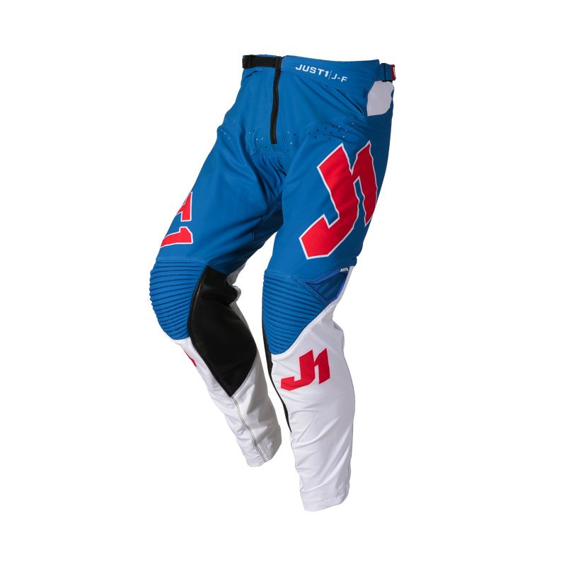 Image of Pantalon cross JUST1 J-FLEX ADRENALINE - RED/BLUE/WHITE 2021