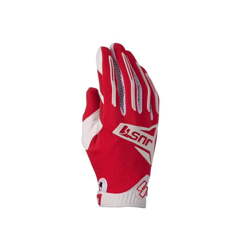 Image of Gants cross JUST1 J-FORCE 2.0 - RED/WHITE 2022
