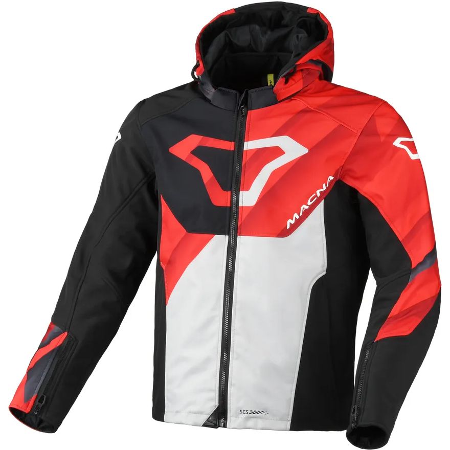 MACNA Veste Moto Macna ATRACOR — noir et rouge