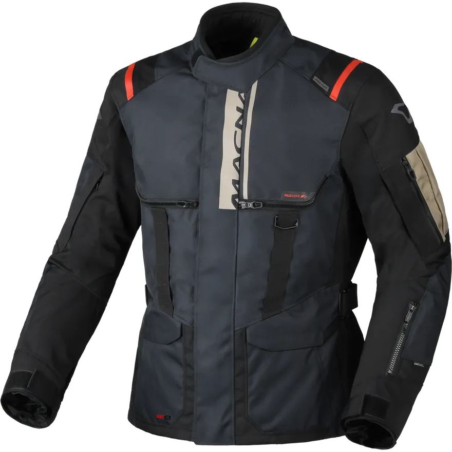 MACNA Veste Moto Macna RANCHER 2.0 — bleu et rouge