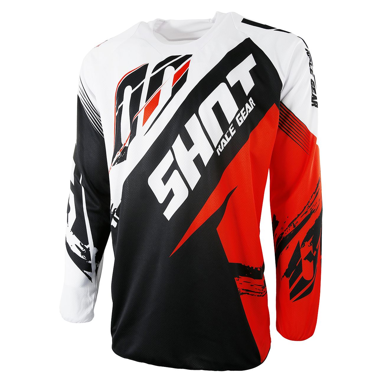 Maillot Cross Shot Contact Fast Rouge