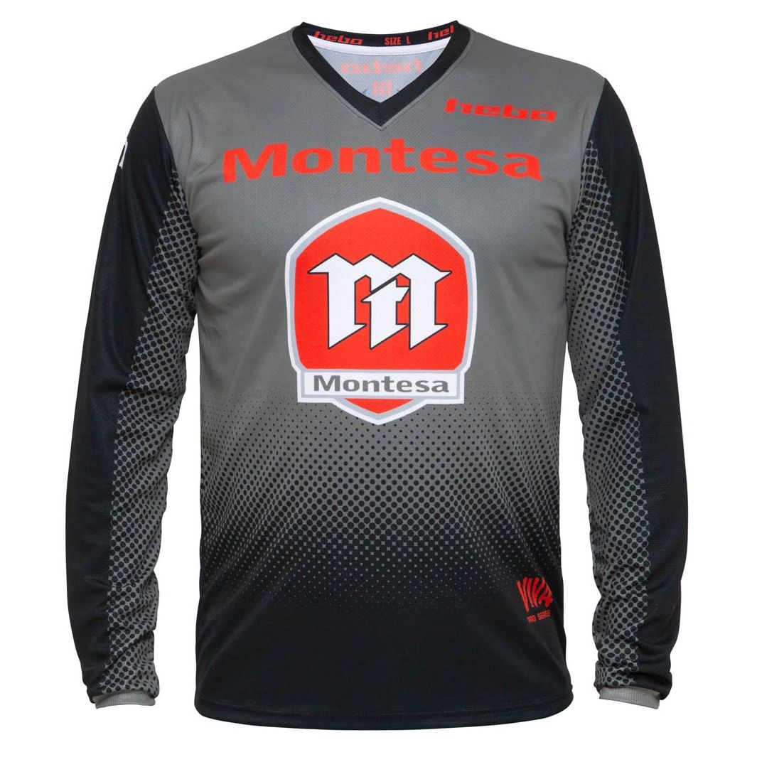 Image of Maillot trial Hebo MONTESA CLASSIC GREY 2023