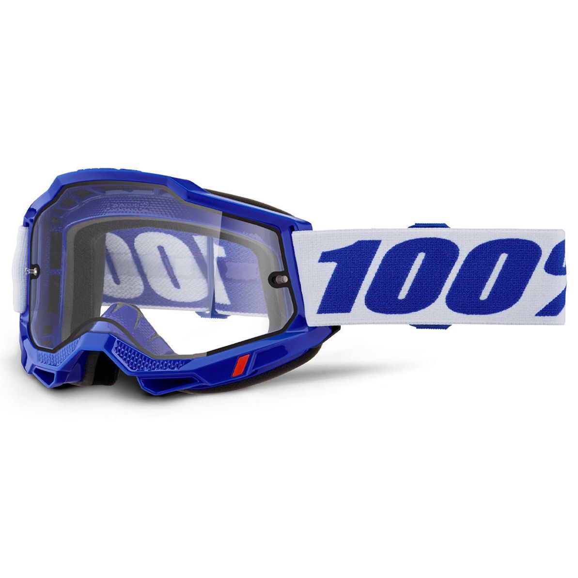 Masque cross 100% ACCURI 2 ENDURO MOTO - Clair 2025