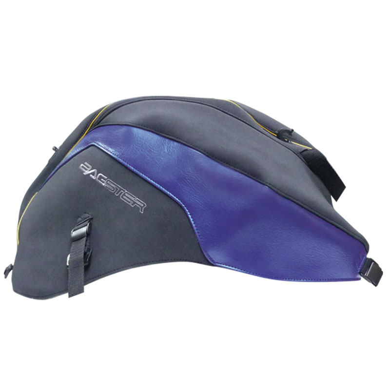 Tapis de réservoir Bagster Master Series Noir Mat/Déco Baltique/Liseré Or