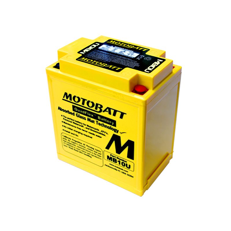 Image of Batterie Motobatt MB10U (YB10AA2-YB10LA2-YB10LBP-YB10LB2)
