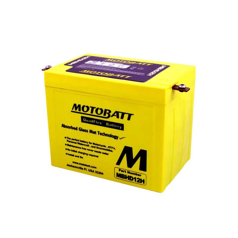 Image of Batterie Motobatt MBHD12H (YHD12H)