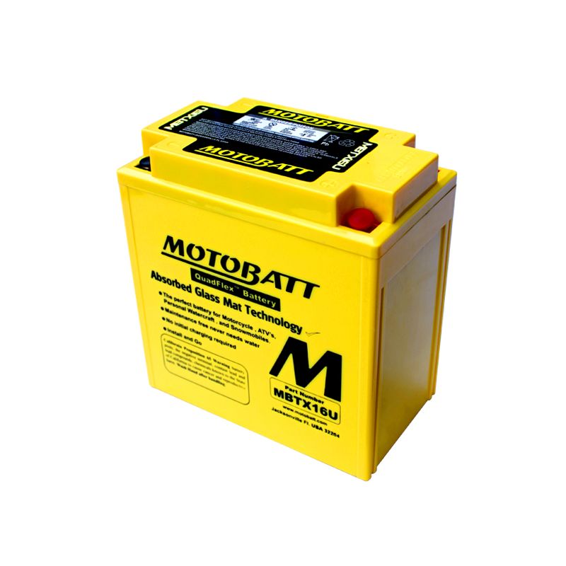 Image of Batterie Motobatt MBTX16U (YTX16-BS/YTX20CH-BS)