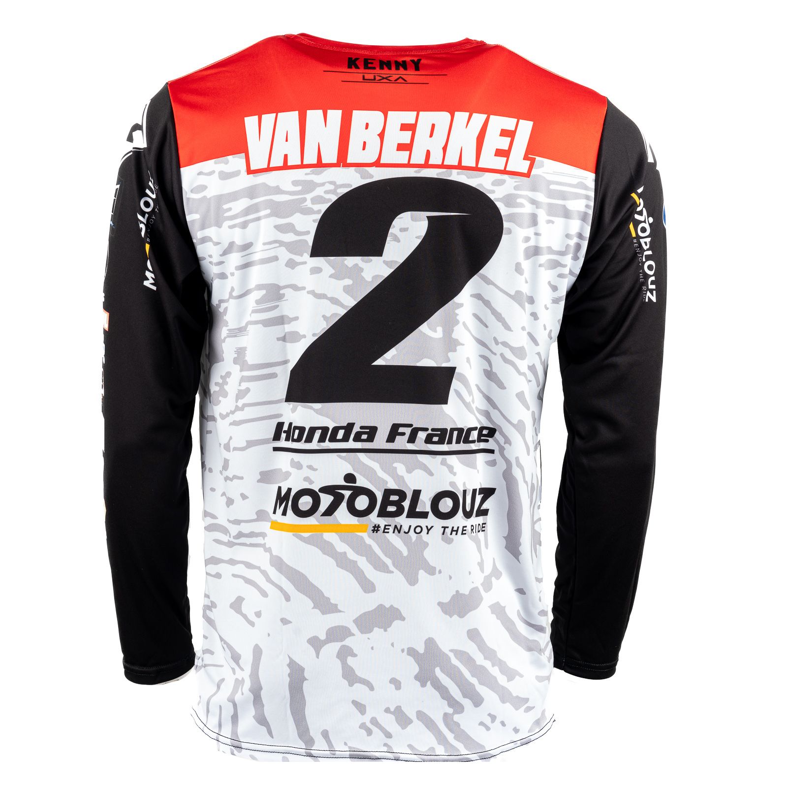 Maillot cross Kenny REPLICA HONDA MOTOBLOUZ SR LARS VAN BERKEL 2024