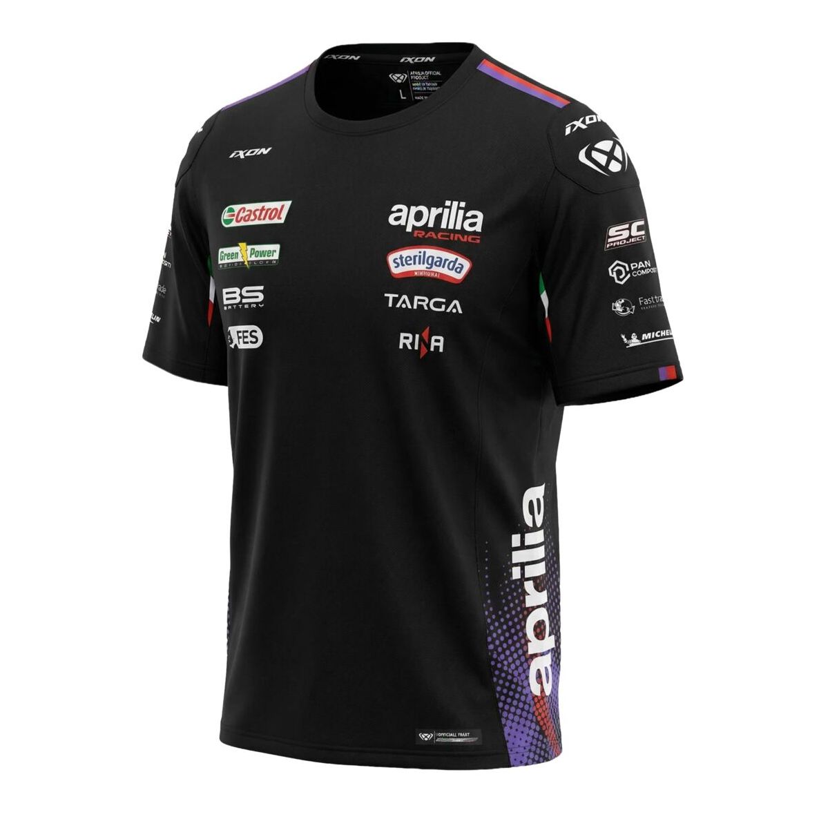 T-Shirt manches courtes Ixon TS1 APRILIA 26 REPLICA