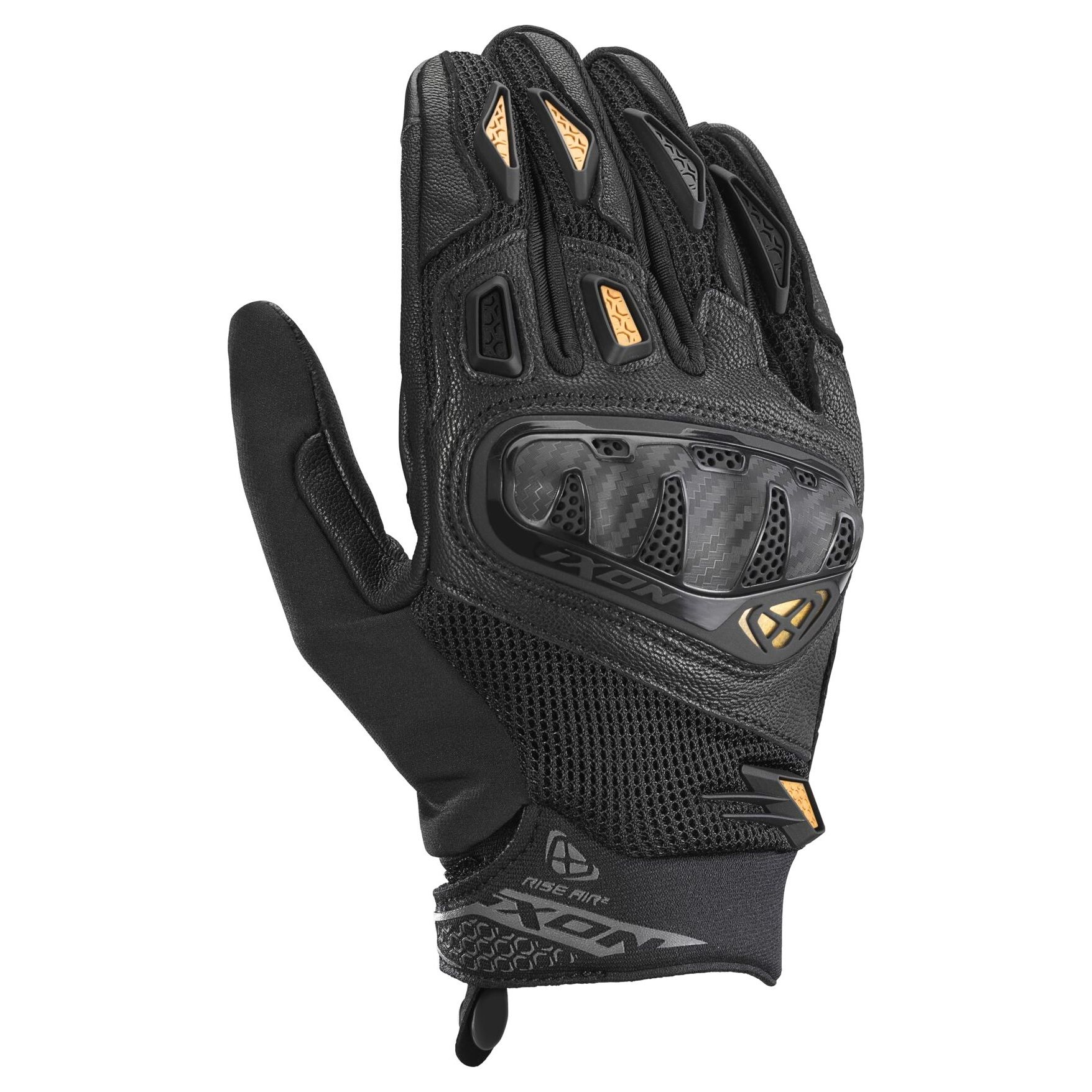 IXON Gants Ixon RISE AIR 2 LADY — noir et or