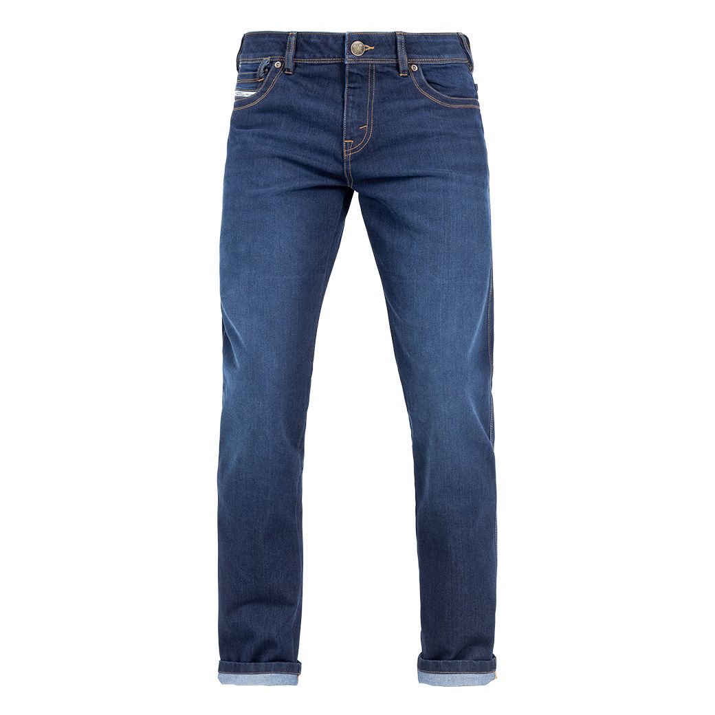 JOHNDOE Jean Moto John Doe TAYLOR MONO L32 — bleu
