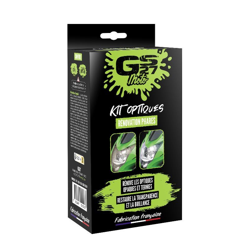 Rénovateur optique GS27 Kit Optiques - Rénovation Phares et Bulles